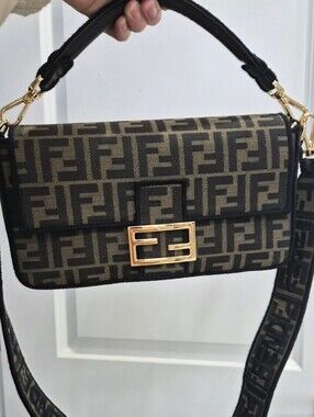 FENDI Zucca Print Medium Baguette
